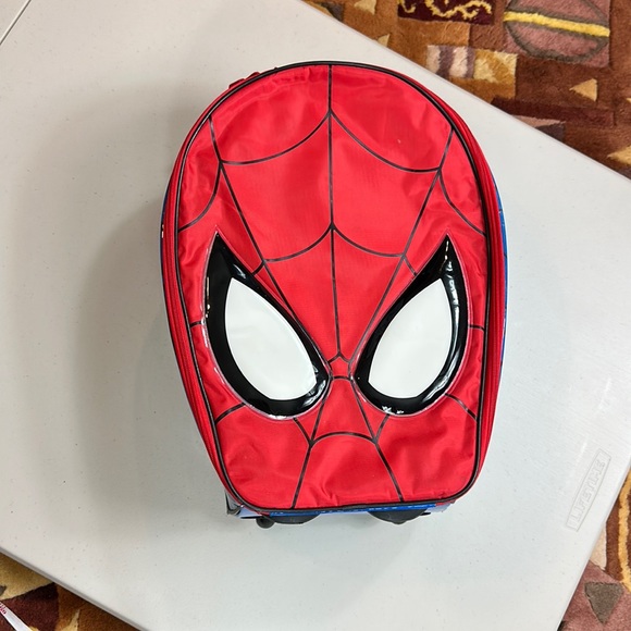 Spiderman Rolling Suitcase Backpack - Picture 1 of 6